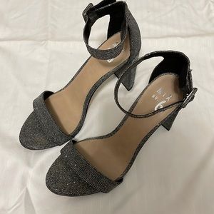 Mix No. 6 - Sparkly Black/Grey Heels 3.75inch